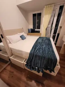 DISEWAKAN CEPAT APARTEMEN TOKYO RIVERSIDE STUDIO UK 21M2 FULL FURNISH