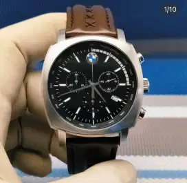 BMW x Chronograph Leather Strap Watch ORIGINAL FULLSET (Like New)