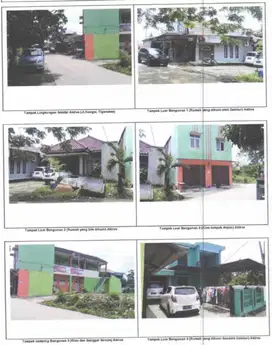 Dijual Lelang Rumah, Kios dan Sanggar di Tigaraksa Tangerang Banten