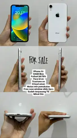 iPhone xr 64gb ibox