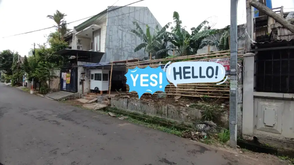 Dijual Rumah Kavling luas Di Puri Indah