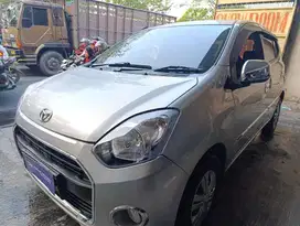 DAIHATSU 2014 AYLA X 1.0 A/T SILVER IRIT MURAH OTOMART 286 KENJERAN