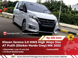 [ LOW KM 12RB ] Nissan Serena 2.0 HWS High Ways Star AT 2022/2023