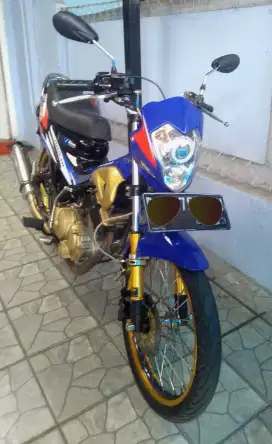 satria fu 2013 biru 150cc