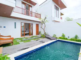 Dijual villa lantai 2  view sawah lokasi cemagi