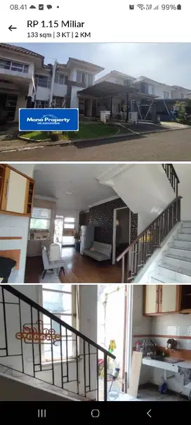 Dijual Cepat rumah di Legenda Wisata Cibubur