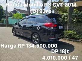 Antik KM 93rb.. Honda Mobilio RS CVT 2014 (D)