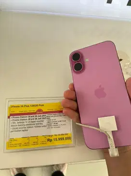 Iphone 16 plus 128GB | Promo cicilan gratis 1-2x angsuran