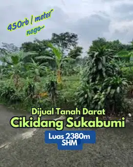 Jual Cepat Tanah Darat Di Cikidang Sukabumi