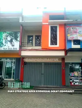 Ruko strategis di area komersial Vila bukit tidar Lowokwaru Malang