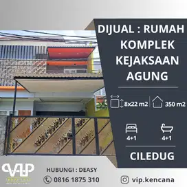 DIJUAL: Rumah di Komp. Kejaksaan Agung, Jl. Kejaksaan 4 Timur, Kreo, C