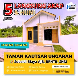 CUMA 5 JUTA LANGSUNG AKAD & LANGSUNG HUNI di Taman Kautsar Ungaran