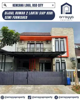 DIJUAL CEPAT RUMAH 2 LANTAI RAPI SIAP HUNI DI KENCANA LOKA 'GLB94