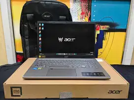 Laptop Gaming Acer Aspire 5 Core i5 Gen 12 Nvidia RTX Fullset Mulus