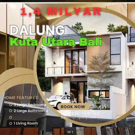 Jual Rumah 3 kamar Dalung Kuta Utara Badung Bali