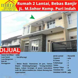 Di jual rumah puri indah jalan M. Sohor pontianak