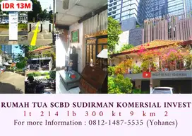 Rumah tua scbd Sudirman Komersial Invest