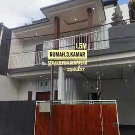 Rumah ready baru 3 kamar Sekar jepun gatsu timur sanur denpasar bali