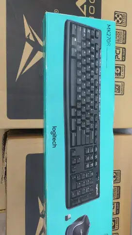 Dijual Keyboard & Mouse Logitech MK270R wirelles Second, minat WA