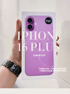 Kredit Iphone 16 Plus 128GB Garansi Resmi