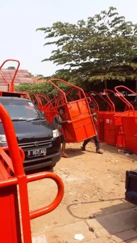 Gerobak sampah besi