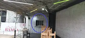 Dikontrakan sewa Kontainer box, WFA ada Rooftop Pinggir Jalan