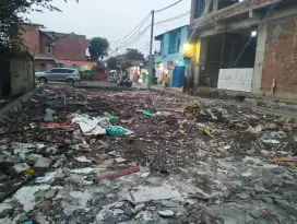 Dijual tanah jalan utama kaliabang