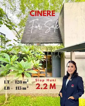 YVE HABITAT RUMAH CINERE SIAP HUNI SUDAH SHM