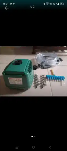 Airlux lp20 air pump / resun air pump  pompa air aquarium