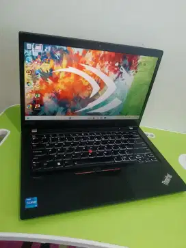 Lenovo Thinkpad T14 Core i5 Gen 11 RAM 16GB SSD 512GB VGA NVIDIA MX450