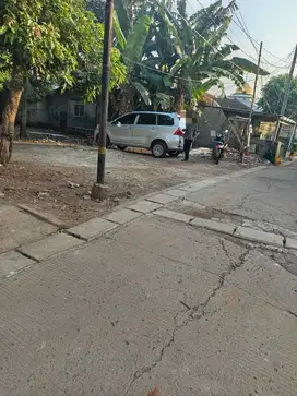 Dijual tanah darat 224mt dari jln utama Bantar gebang Setu cuma 10mt