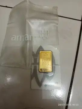 jual LM Antam 25 gr tahun 2020  di pondok cipta bekasi barat