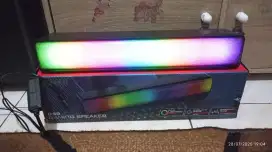 Soundbar Gamen RGB untuk PC Laptop HP TV