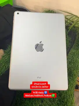 iPad Gen9 internal 64Gb Ex inter
