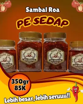 Sambel ikan roa asli Manado