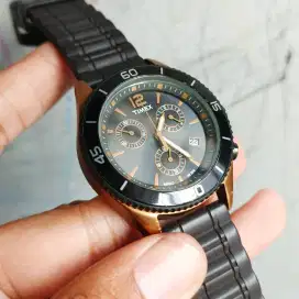 Jam tangan TIMEX Chronograph Original Second Not Casio Fossil