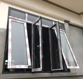 Jendela Pivot dan Sliding door