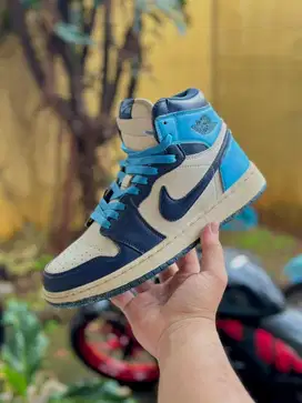 Nike Air Jordan 1 High Obsidian Blue Ukuran 41 Murah Baca Deskripsi