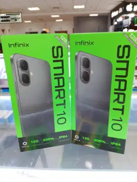 INFINIX SMART 10 4/64GB GARANSI RESMI INFINIX BISA COD