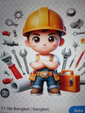 Dibutuhkan helper bengkel mobil