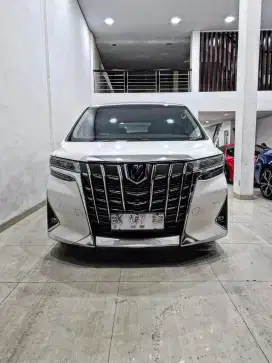 ALPHARD 2.5 G ATPM Facelift A/T 2018 / 2019 putih toyota vellfire