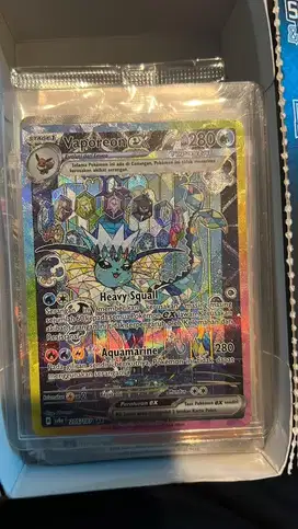 Vaporeon Ex SAR - Pokemon TCG Indonesia Terastal Festival