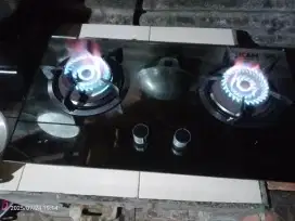 kompor tanam dua tungku
