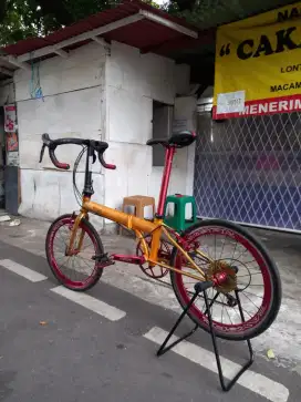 Fs. Sepeda FNHON STORM Spec Mahal Folding Bike Feel Road Bike
