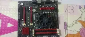 mobo asrock a88m plus prosesor amd a10