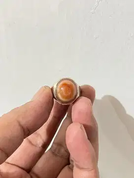 Cincin batu mara dewa emban perak swasa