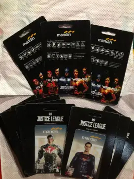 Kartu e-money mandiri seri justice leagu