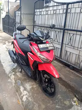 Honda Vario 125 CBS ISS 2018 mesin super jos pjak panjang mulus coy