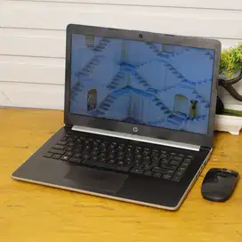 TERMURAH Laptop HP 14 CM AMD ram 8 sudah SSD