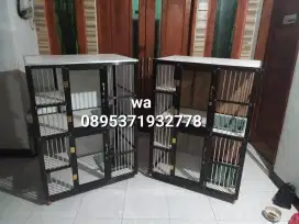 KANDANG KUCING ALUMUNIUM READY STOCK PILIH KANDANG LANGSUNG KIRIM